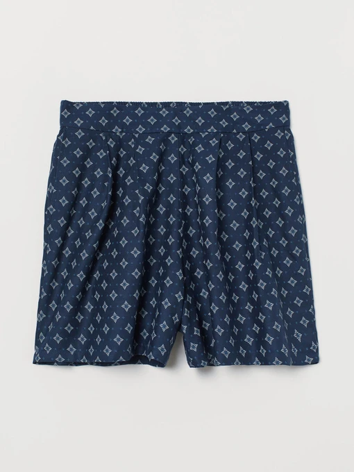 Шорти H&M модель 7649980dlog_Темно-синий Фото