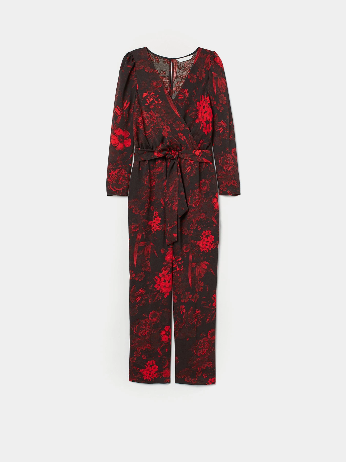 Комбінезони H&M модель 7960460sm_черный красные цветы Фото