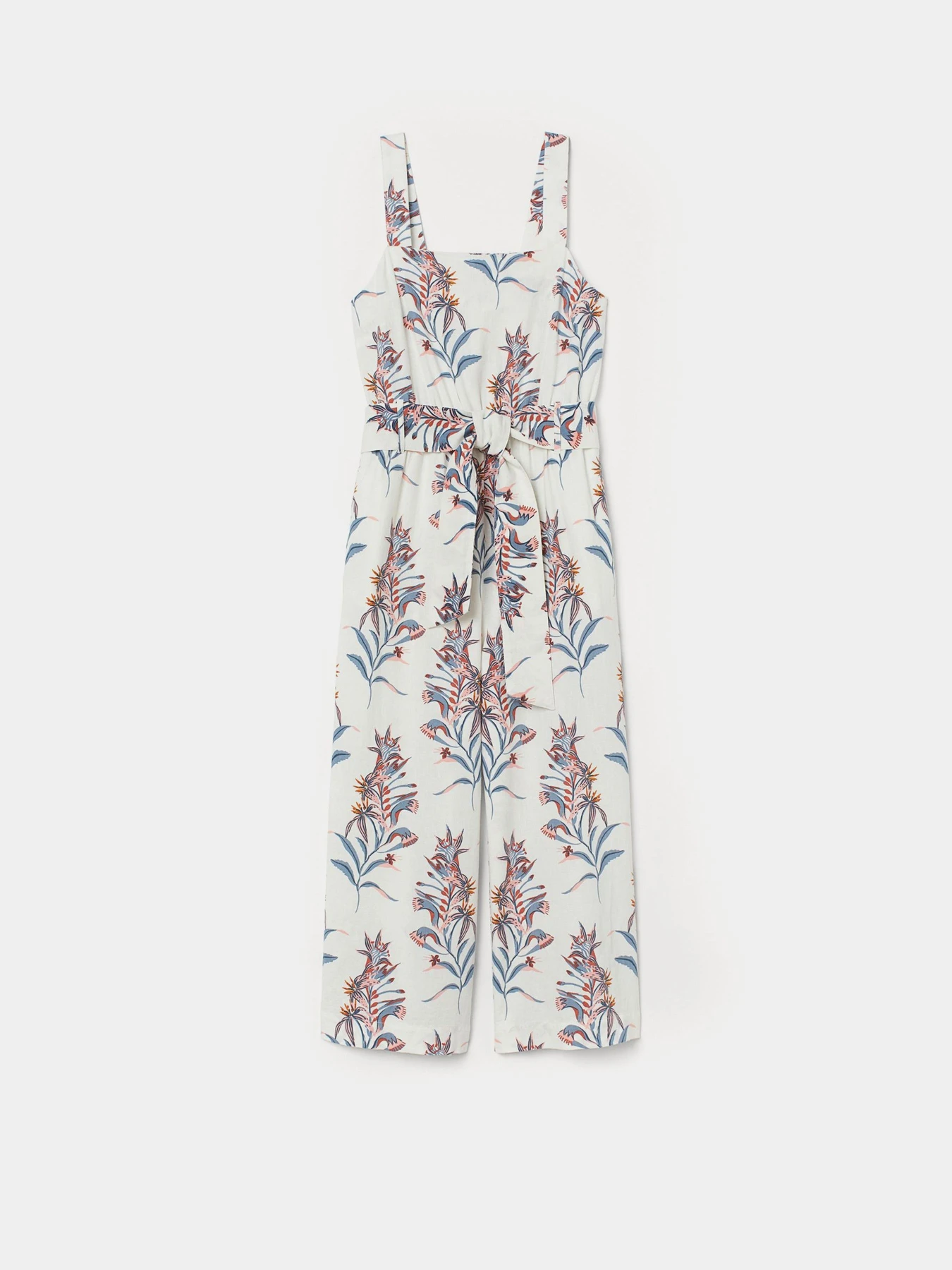 Комбинезоны H&M модель 8452231wer_Белый в цветы Фото
