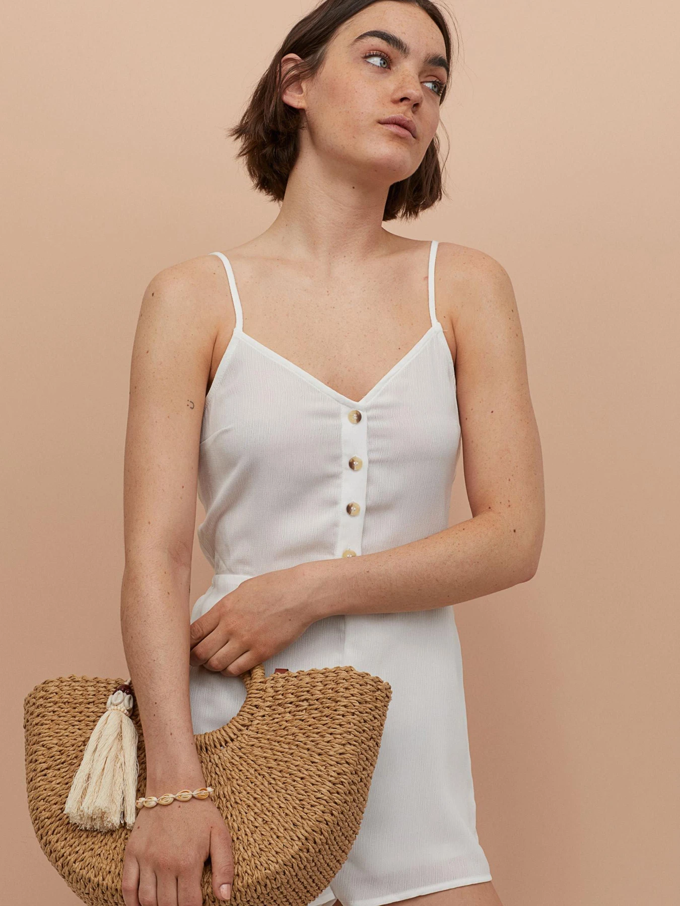 Комбинезоны H&M модель 7420849RP6_Белый Фото