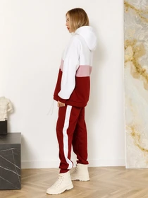 Костюмы ISSA Plus модель SA-357_burgundy Фото