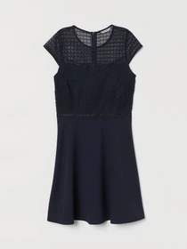 Платья H&M модель 7194840sm_Темно-синий Фото