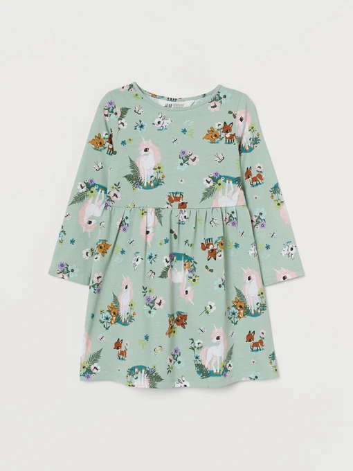Платья H&M модель 9290763arl_Светло-зеленый Фото
