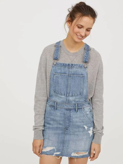 Сукні H&M модель 5551102ral_Синий вымытый Фото