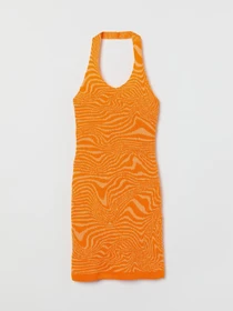 Платья H&M модель 1007230wer_Оранжевый Фото