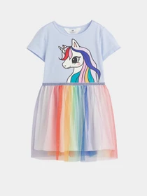 Платья H&M модель 9318966kwer_Голубой Фото
