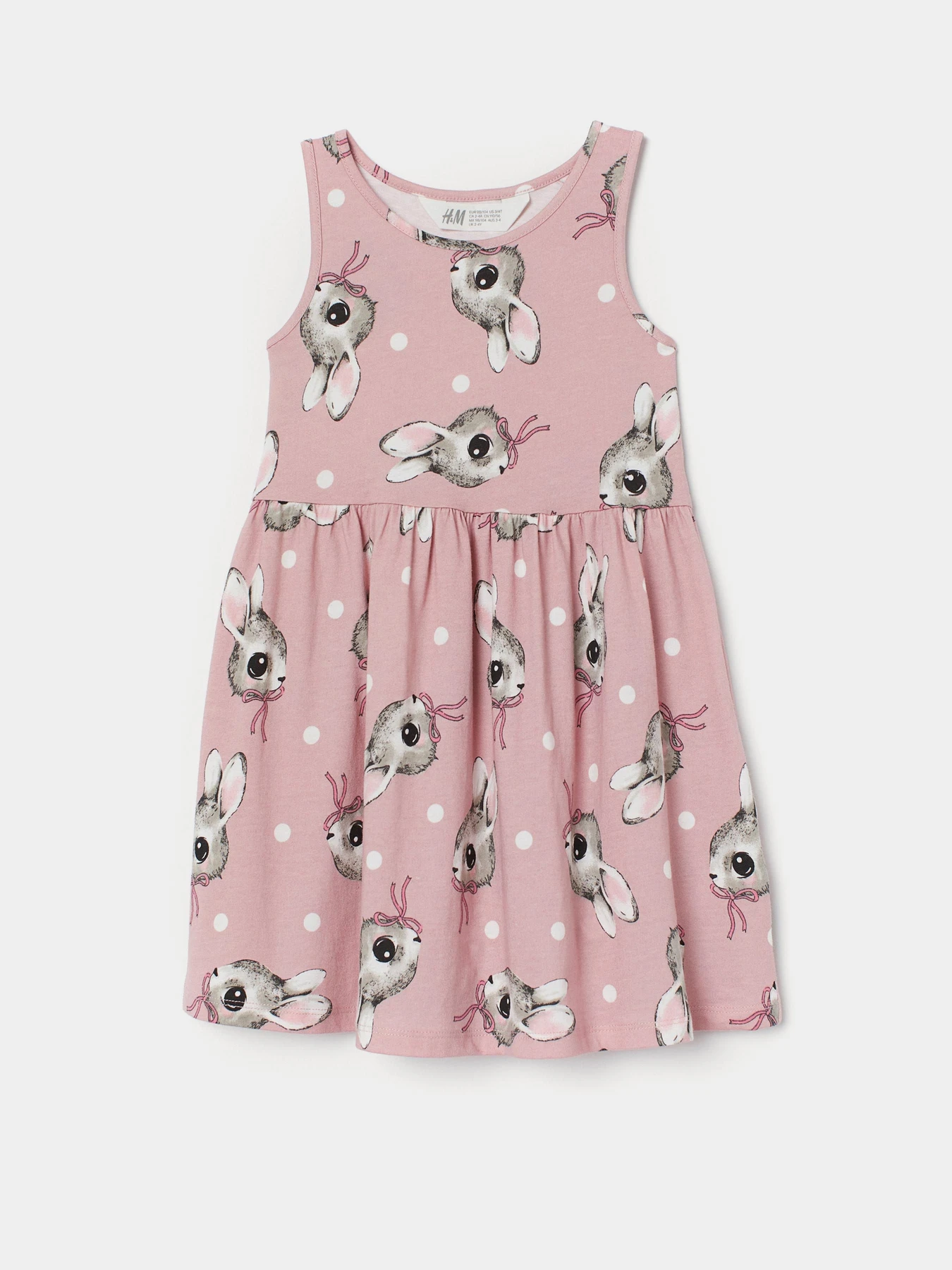 Платья H&M модель 8705303kwer_Розово-серый Фото