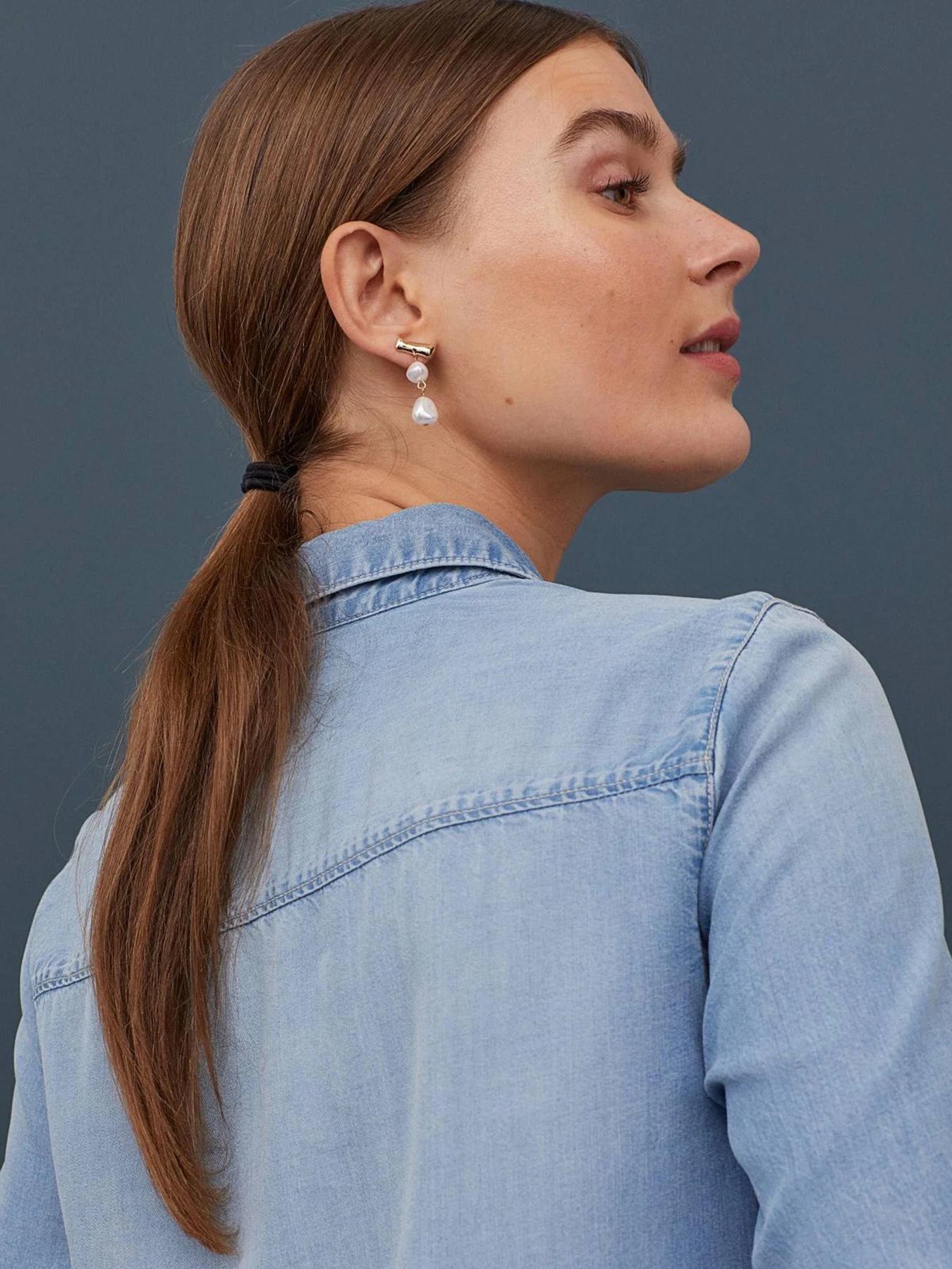 Платья H&M модель 9297514wer_Голубой Фото