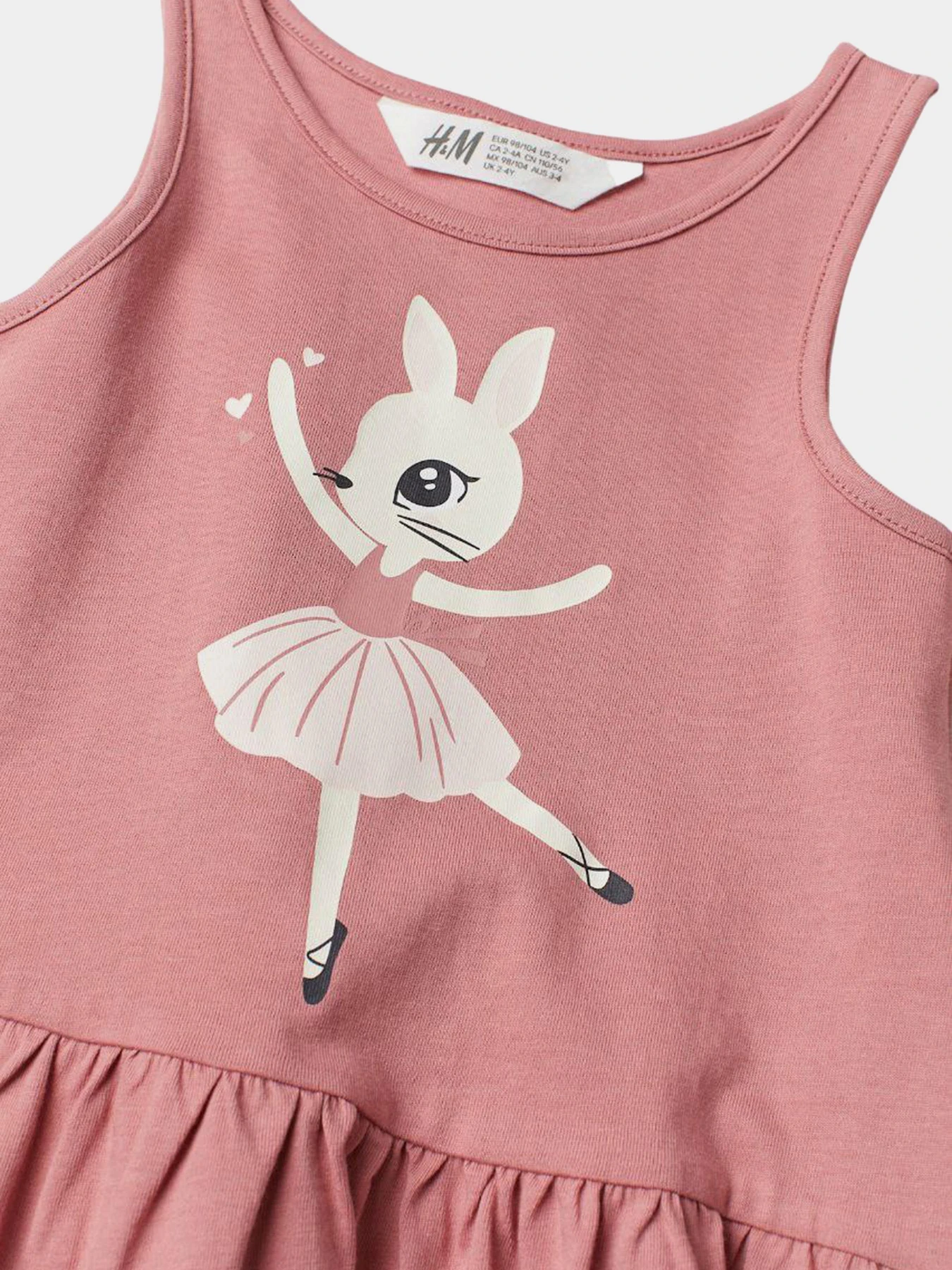 Платья H&M модель 8061371kwer_Розовый Фото
