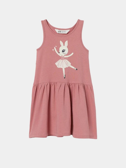 Платья H&M модель 8061371kwer_Розовый Фото