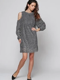 Платья H&M модель 6958143wer_Серебристый Фото