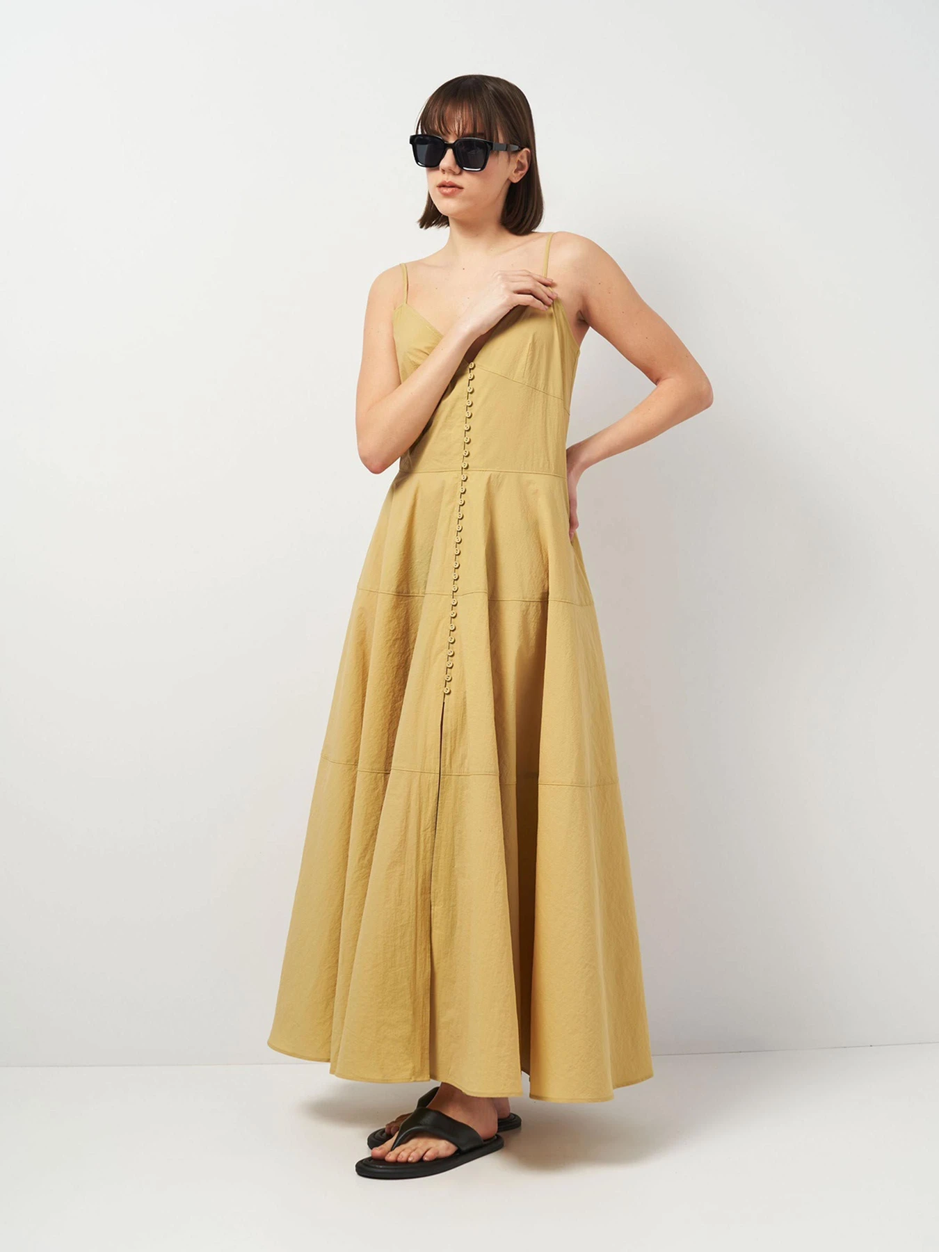 Платья H&M модель 1587361wer_Желтый Фото