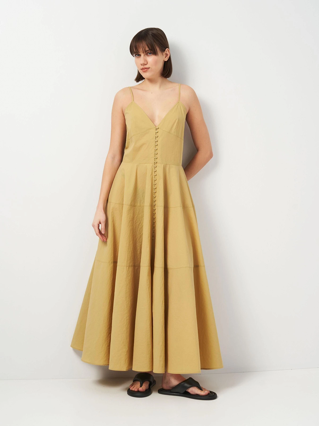 Платья H&M модель 1587361wer_Желтый Фото