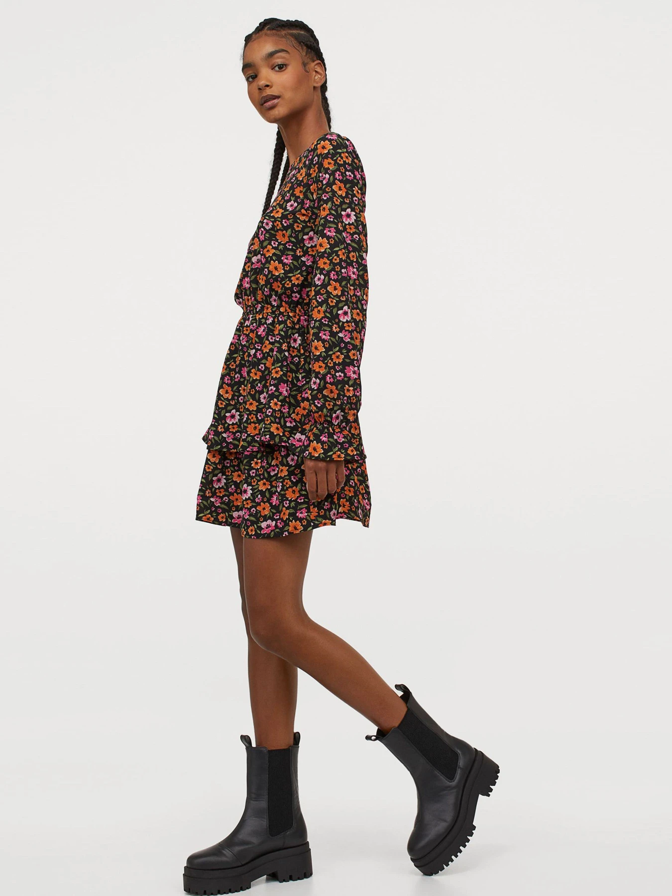 Платья H&M модель 9279572wer_Комбинированный Фото