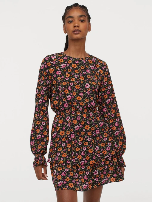 Платья H&M модель 9279572wer_Комбинированный Фото