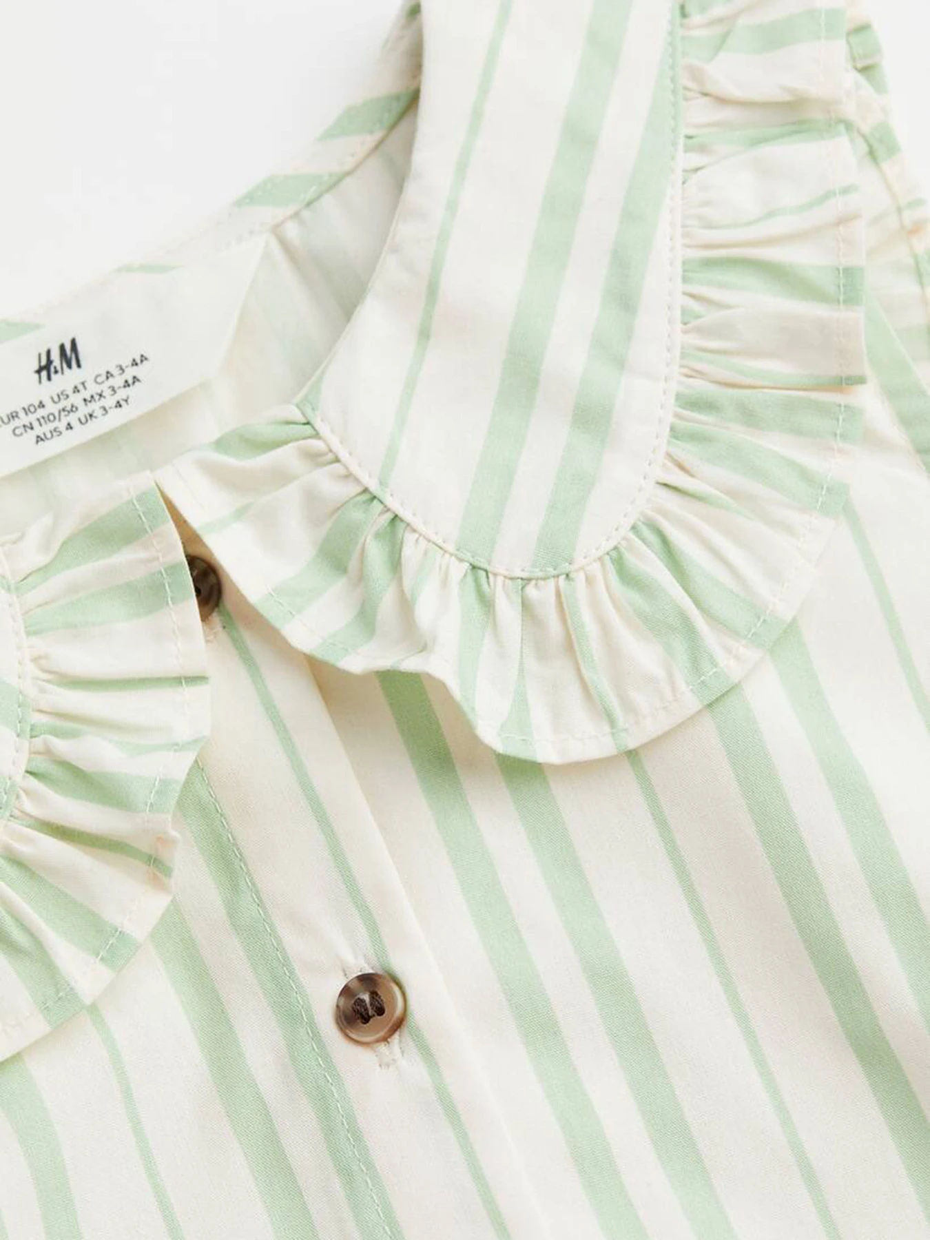 Платья H&M модель 10744865kwer_Бело-зеленый Фото