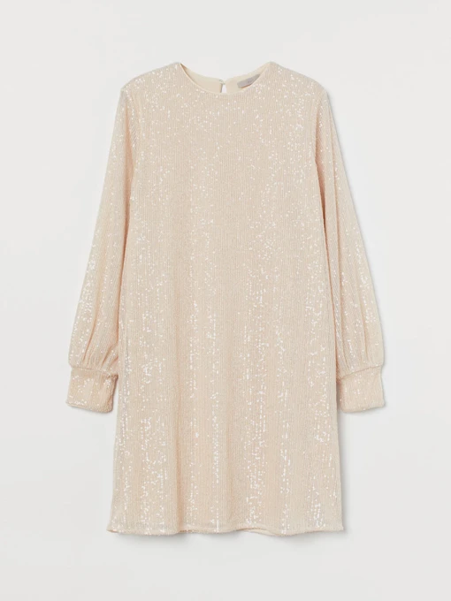 Платья H&M модель 9268052wer_Айвори Фото