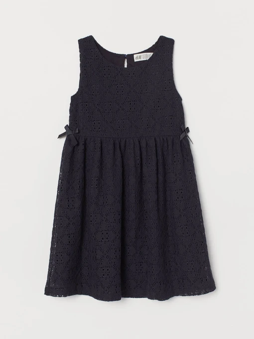 Платья H&M модель 9036972kwer_Темно-синий Фото