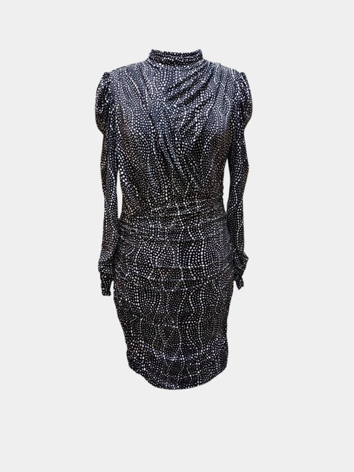 Платья H&M модель 2563983wer_Черно-белый Фото