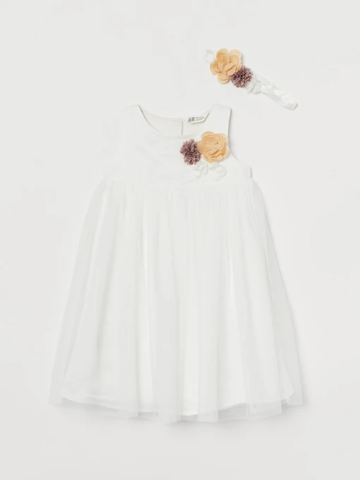 Платья H&M модель 8116761kwer_Белый Фото