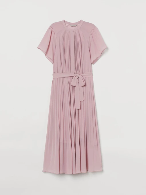 Платья H&M модель 8654701wer_Пудровый Фото