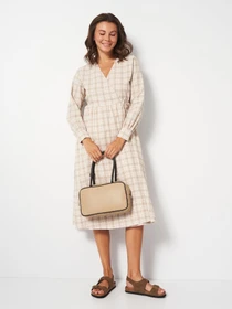 Платья H&M модель 10677965wer_Бежево-белый Фото