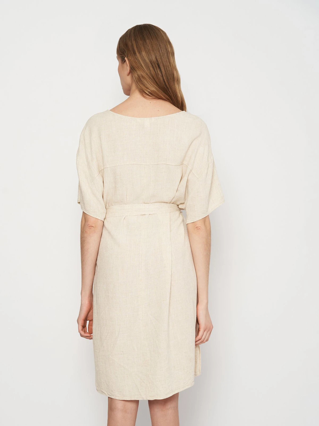 Платья H&M модель 10602155wer_Светло-бежевый Фото