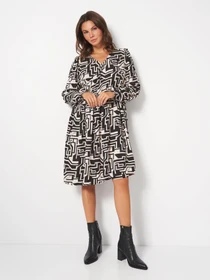 Платья H&M модель 4141208wer_Черно-белый Фото