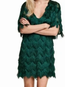 Платья H&M модель 3468702wer_Темно-зеленый Фото