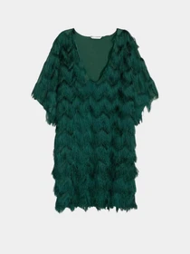 Платья H&M модель 3468702wer_Темно-зеленый Фото