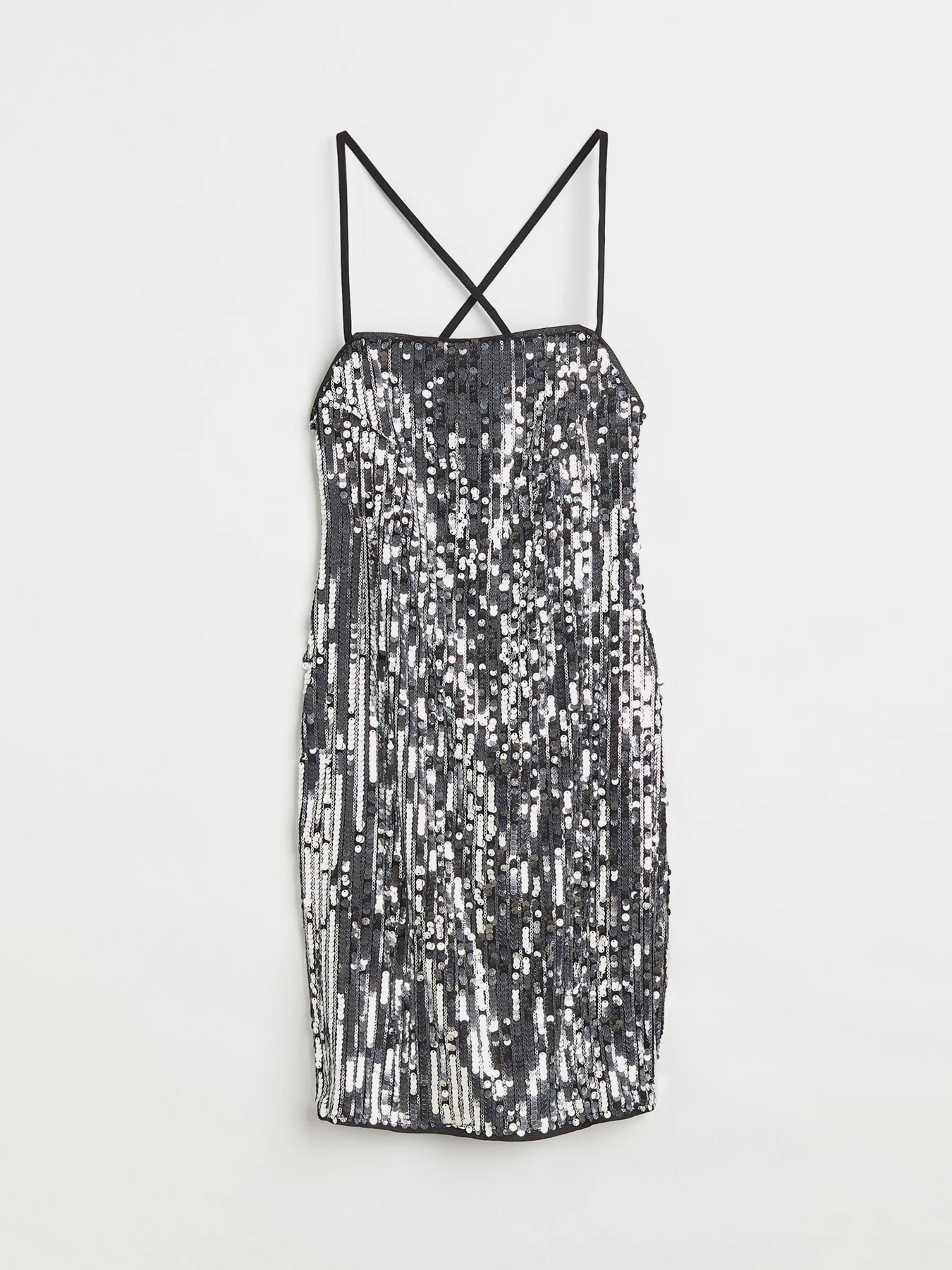 Платья H&M модель 1092323wer_Серебристый Фото