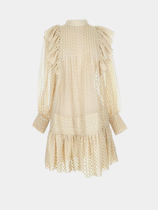 Платья H&M модель 8856171wer_Светло-бежевый Фото