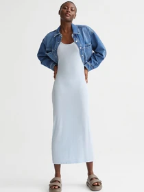 Платья H&M модель 9912113wer_Голубой Фото