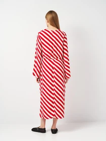 Платья H&M модель 5551101ral_Красно-белый Фото