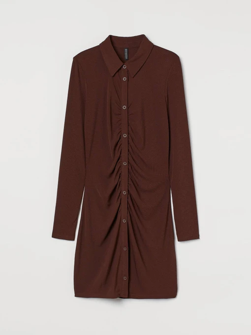 Платья H&M модель 9945464wer_Коричневый Фото