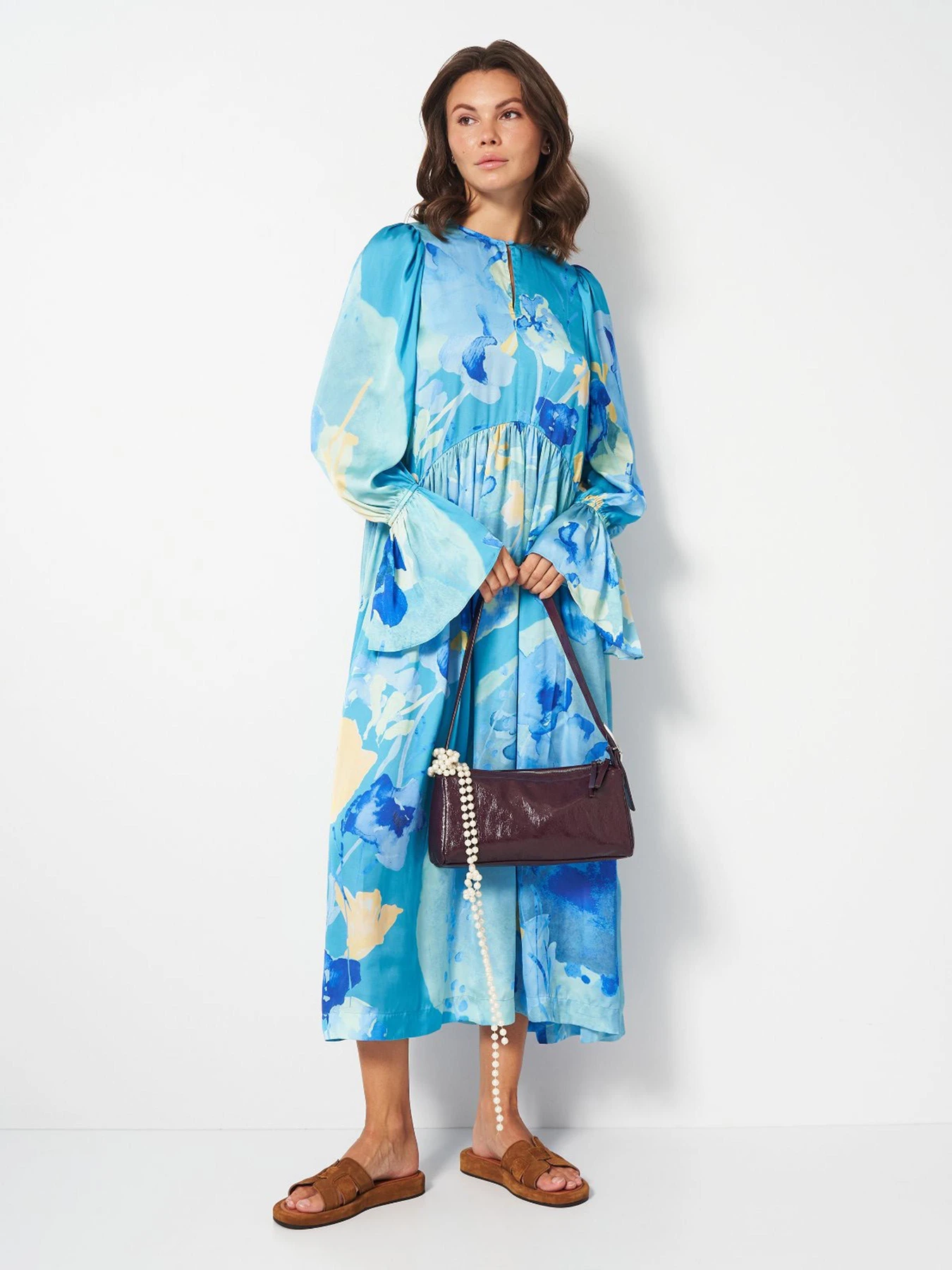 Платья H&M модель 1125669wer_Бирюзовый Фото