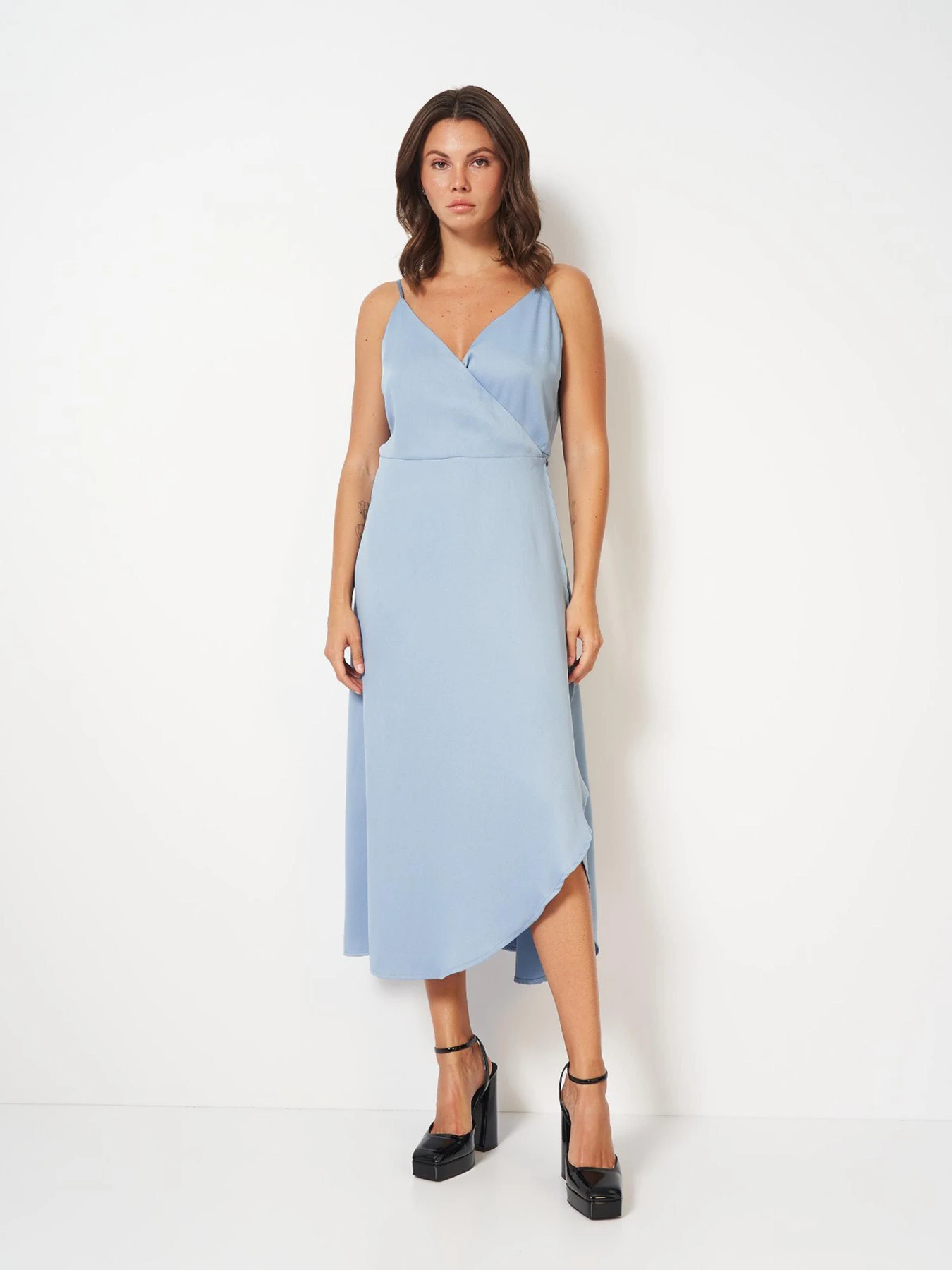 Платья H&M модель 5976926wer_Голубой Фото