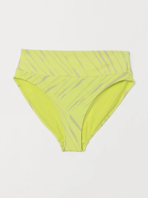 Одежда для пляжа H&M модель 8069632dm_ярко-желтый с принтом Фото