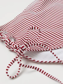 Одежда для пляжа H&M модель 8231651sm_бордово-белая полоска Фото