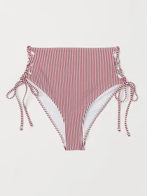 Одежда для пляжа H&M модель 8231651sm_бордово-белая полоска Фото