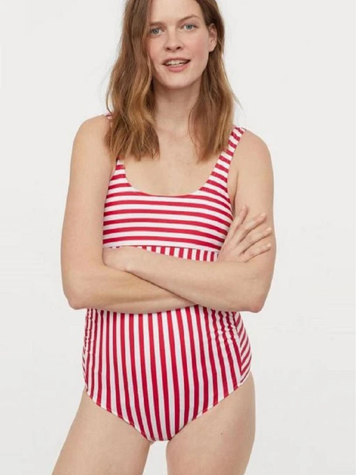 Одежда для пляжа H&M модель 8334841bw_Бело-красный Фото