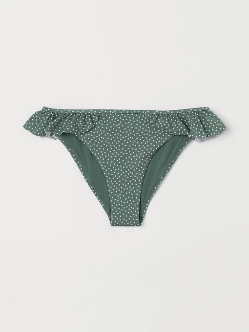 Одежда для пляжа H&M модель 8441601sm_зеленый в горошек Фото