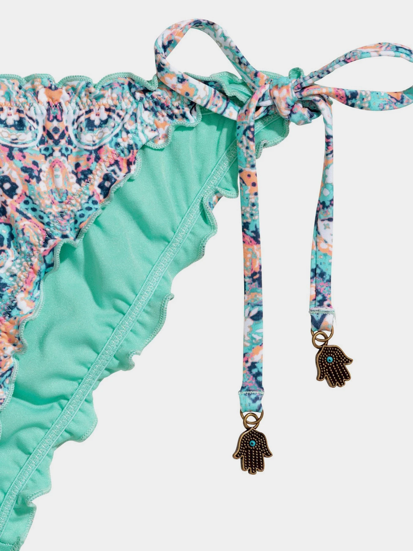 Одежда для пляжа H&M модель 1881535log_Бирюзовый Фото