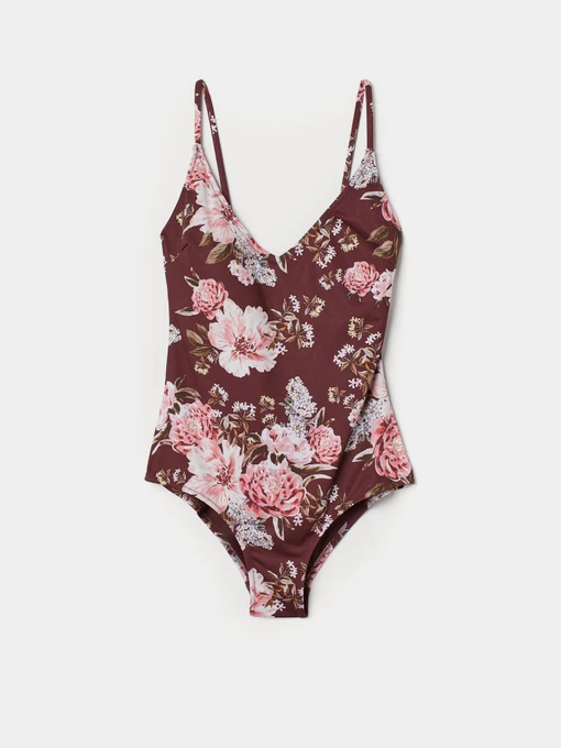 Одежда для пляжа H&M модель 5596340log_Бордовый Фото