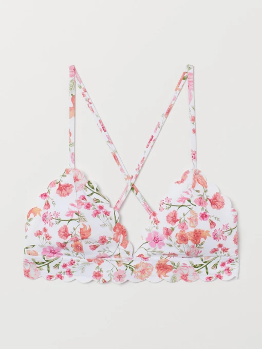 Одежда для пляжа H&M модель 7284739log_бело-розовый Фото
