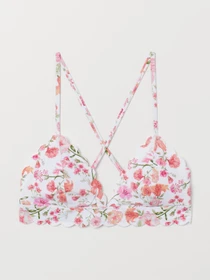 Одежда для пляжа H&M модель 7284739log_бело-розовый Фото
