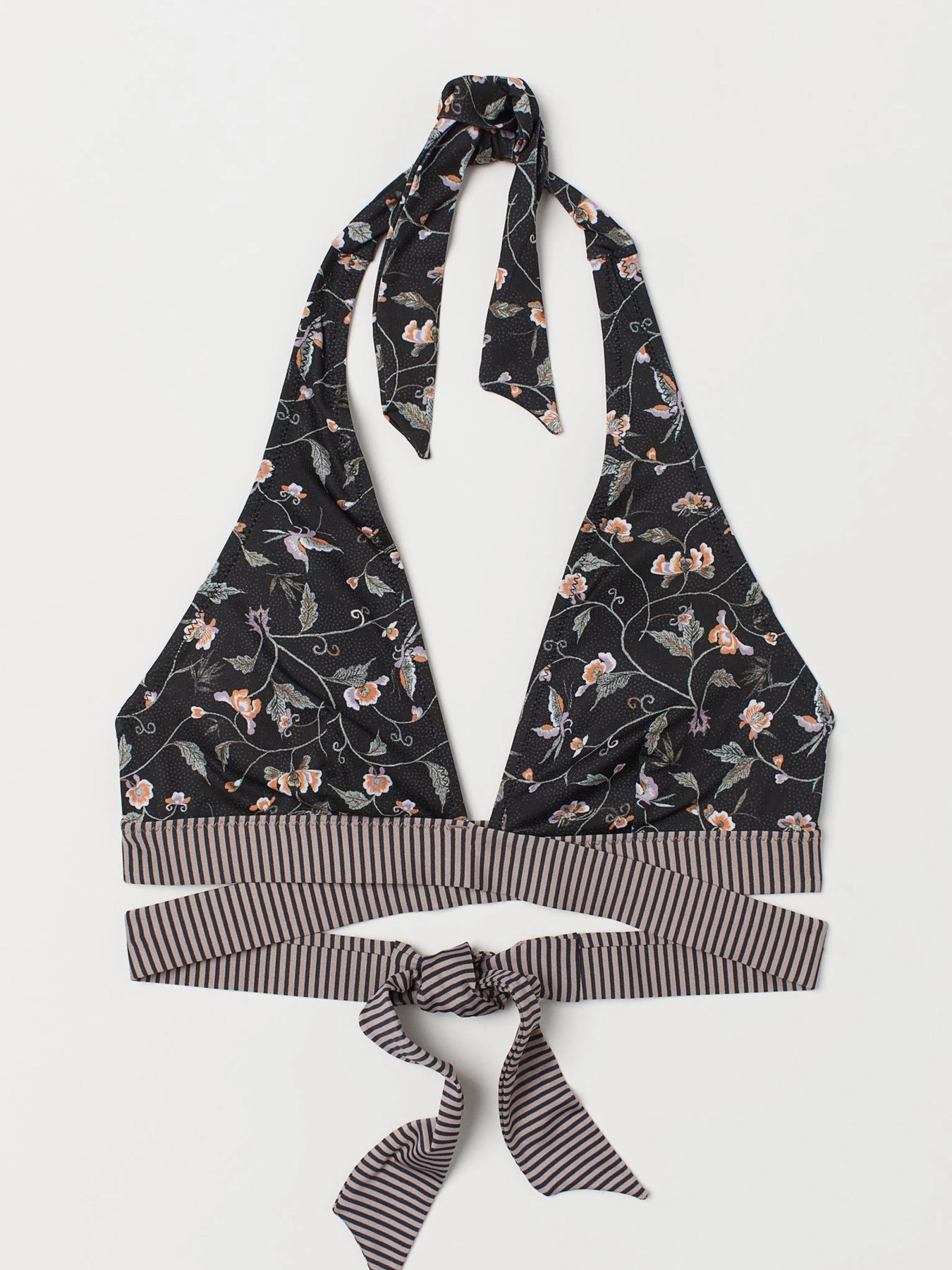 Одяг для пляжу H&M модель 5632047dm_Черный цветы Фото