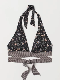 Одяг для пляжу H&M модель 5632047dm_Черный цветы Фото