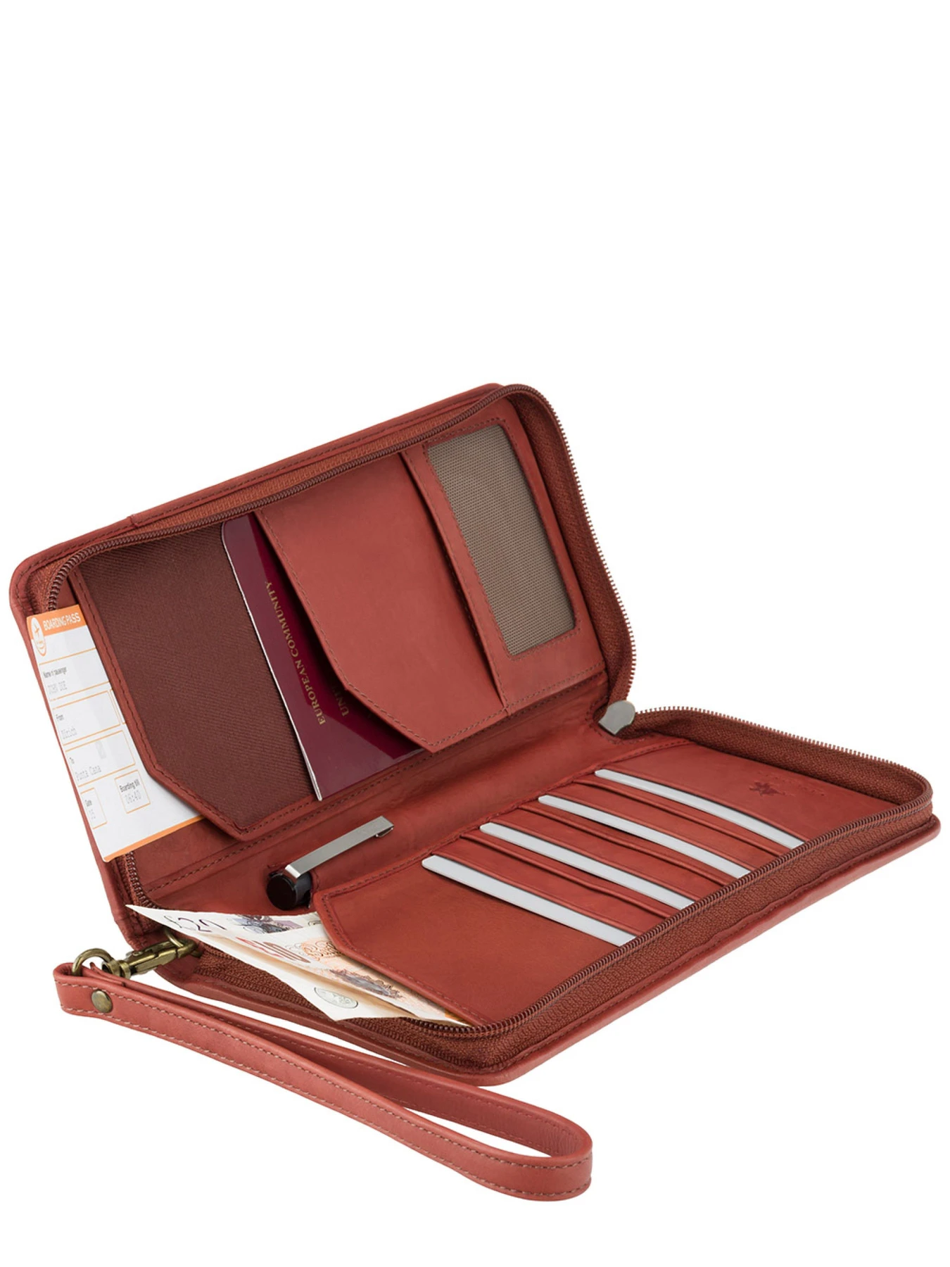 Кошельки Visconti модель 1157 BRN Фото
