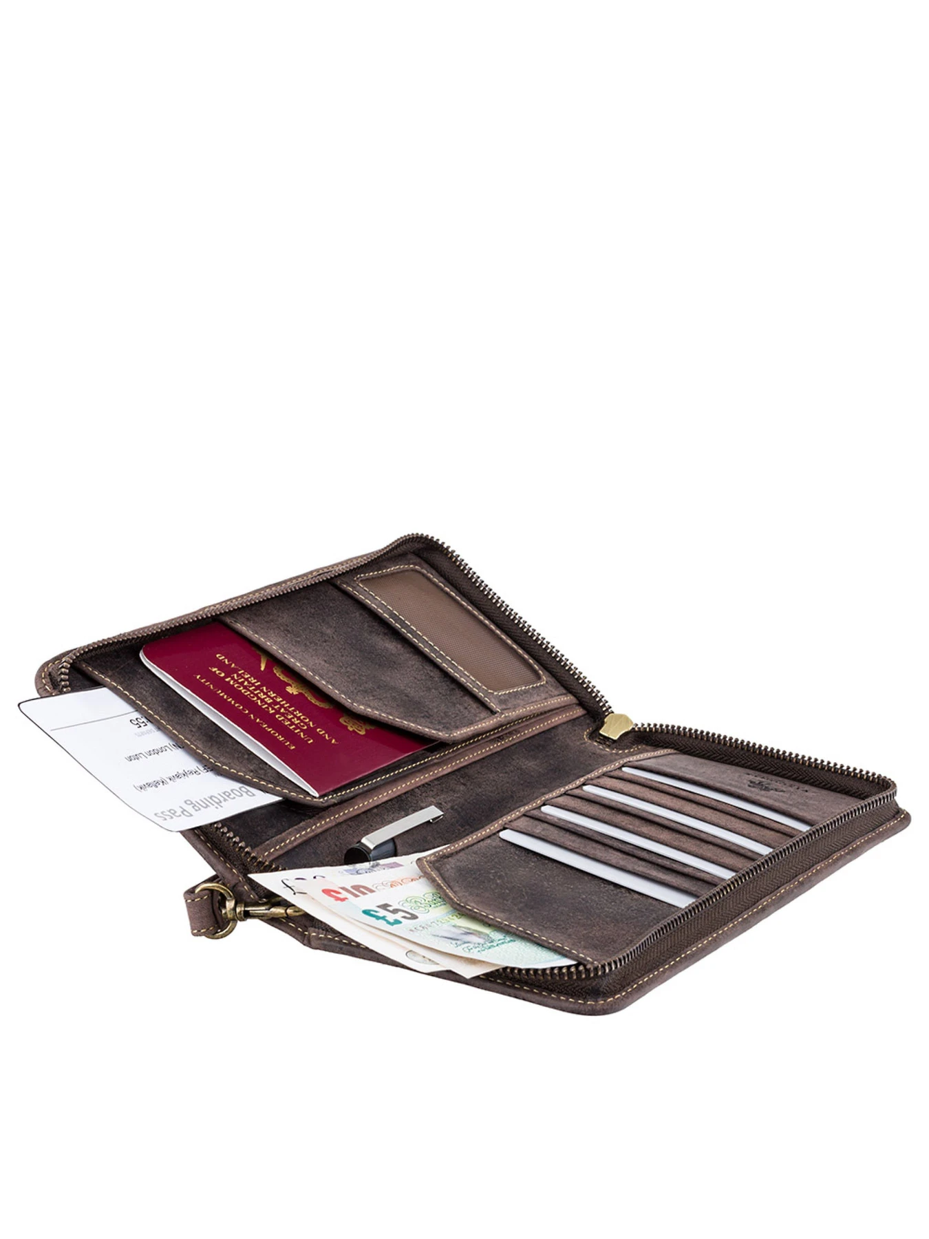 Кошельки Visconti Wing модель 728 OIL BRN Кошельки Visconti Wing модель 728 OIL BRN Фото